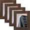 4 Pack Craig Frames American Barn Brown Oak Picture Frame